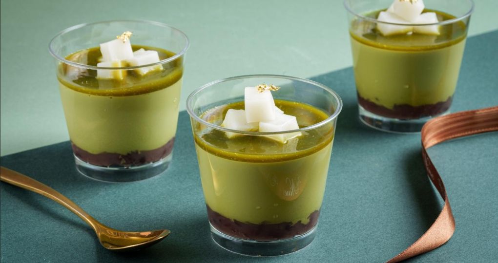 The Nine｜抹茶紅豆奶酪