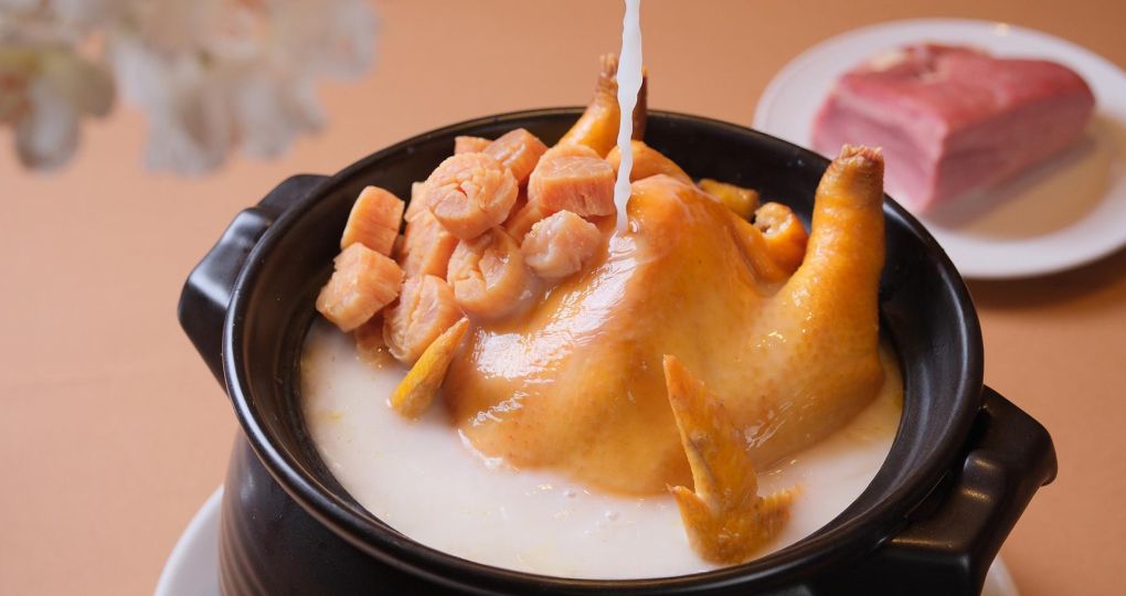 桃花林│港式火瞳雞湯│6人份(含不鏽鋼鍋具及保溫袋)