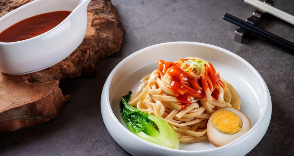 桃花林｜海山醬．冷凍乾拌麵