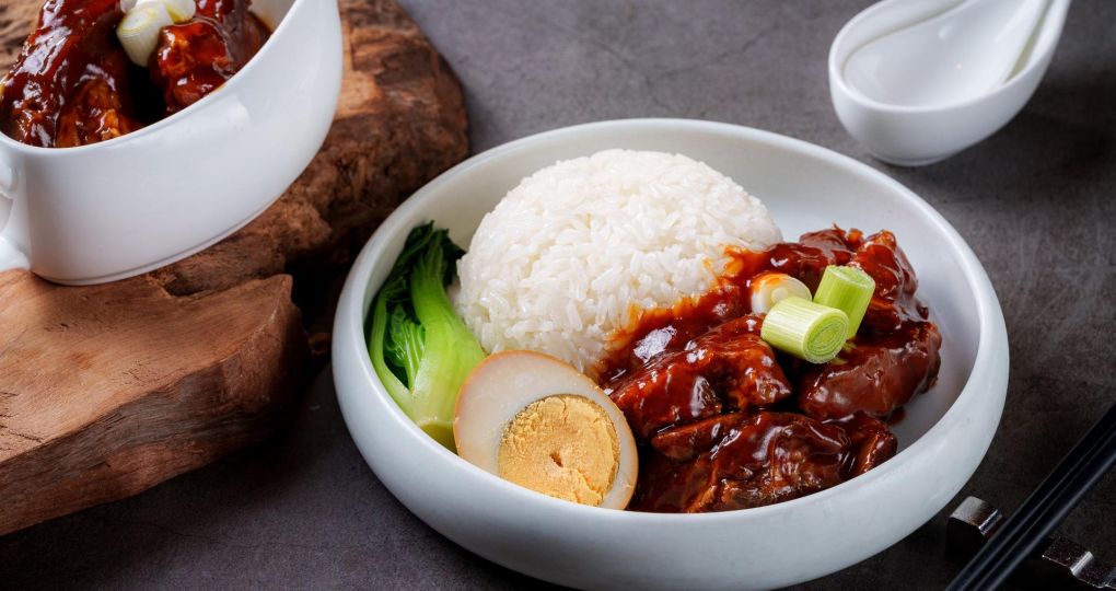 桃花林｜醬燒排骨．冷凍澆蓋飯料理包